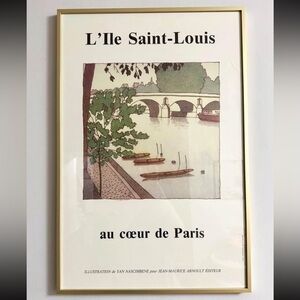 20x24” Gold Aluminum Photo Poster Frame